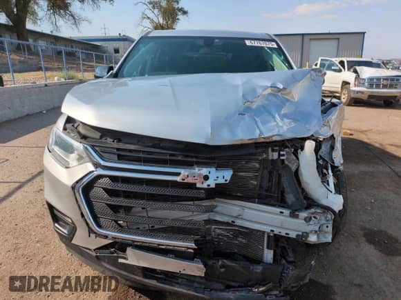 2019 Chevrolet Traverse LS с VIN 1GNERFKW4KJ254685, выставлен на аукционе Copart как лот 67767075 с пробегом 55 110 миль миль и Списание • Salvage title. История ставок и продаж доступна на DreamBid. Изображение 5.