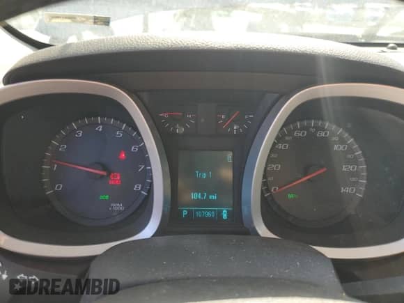 2011 Chevrolet Equinox 2LT with VIN 2CNALPEC4B6460243, listed as a Copart auction lot 67397875 with 107,960 mi miles and Salvage title. Bid and sale history available at DreamBid. Image 9.