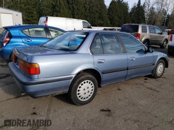 1990 Honda Accord LX z VIN JHMCB7657LC094933, wystawiony jako Copart lot #42030575 z przebiegiem 156 426 mil mil oraz Szkoda całkowita • Salvage title. Historia ofert i sprzedaży dostępna na DreamBid. Obrazek 3.