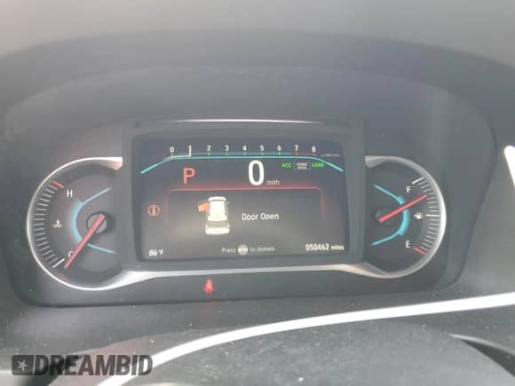 2021 Honda Pilot EX with VIN 5FNYF6H3XMB055887, listed as a Copart auction lot 56867605 with 50,462 mi miles and Salvage title. Bid and sale history available at DreamBid. Image 9.