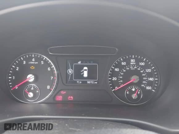 2016 Kia Sorento EX z VIN 5XYPHDA57GG119919, wystawiony jako IAAI lot #42593053 z przebiegiem 98 721 mil mil oraz . Historia ofert i sprzedaży dostępna na DreamBid. Obrazek 7.