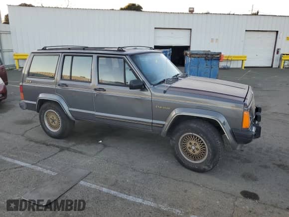 1989 Jeep Grand Cherokee with VIN 1J4FJ78L6KL643236, listed as a Copart auction lot 42989565 with 115,837 mi miles and Salvage title. Bid and sale history available at DreamBid. Image 4.