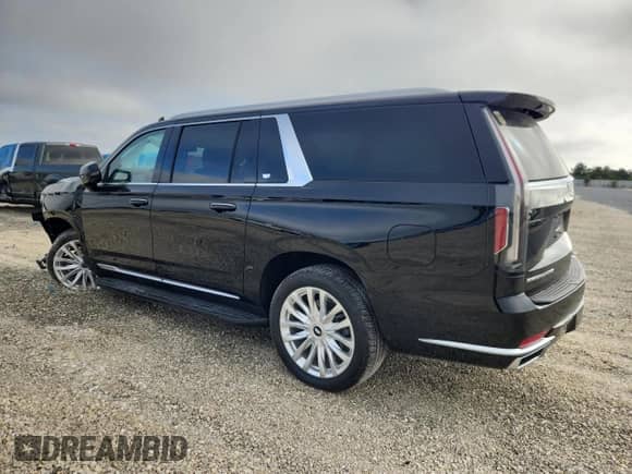 2024 Cadillac Escalade ESV 4WD Luxury with VIN 1GYS4JKL3RR183701, listed as a Copart auction lot 86230805 with 11,991 mi miles and Salvage title. Bid and sale history available at DreamBid. Image 2.
