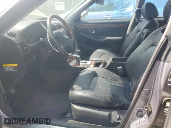 2005 Hyundai XG with VIN KMHFU45E35A386985, listed as a Copart auction lot 64235224 with 41,970 mi miles and Salvage title. Bid and sale history available at DreamBid. Image 7.
