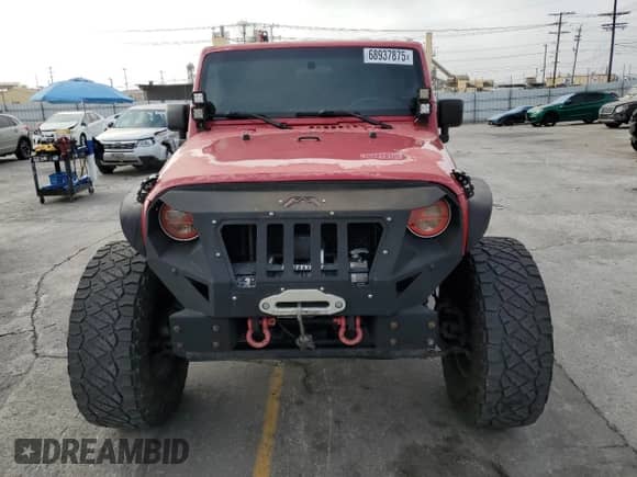 2008 Jeep Wrangler Unlimited Rubicon with VIN 1J4GA691X8L613922, listed as a Copart auction lot 68937875 with 173,367 mi miles and Clean title. Bid and sale history available at DreamBid. Image 5.