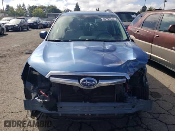 2015 Subaru Forester Premium z VIN JF2SJADCXFH584659, wystawiony jako Copart lot #85191045 z przebiegiem 81 778 mil mil oraz Szkoda całkowita • Salvage title. Historia ofert i sprzedaży dostępna na DreamBid. Obrazek 5.