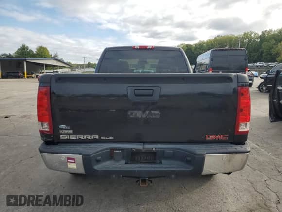 2007 GMC Sierra 1500 Work Truck with VIN 1GTEK19017E507902, listed as a Copart auction lot 80327345 with 199,805 mi miles and Salvage title. Bid and sale history available at DreamBid. Image 6.