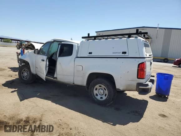 2020 Chevrolet Colorado 2WD Work Truck with VIN 1GCHSBEA8L1216770, listed as a Copart auction lot 62870895 with Not provided miles and Salvage title. Bid and sale history available at DreamBid. Image 2.