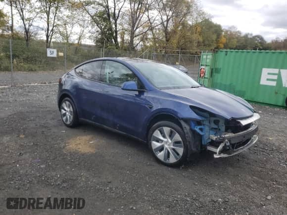 2020 Tesla Model Y Long Range z VIN 5YJYGDEE9LF046944, wystawiony jako Copart lot #89550215 z przebiegiem 48 154 mil mil oraz Szkoda całkowita • Salvage title. Historia ofert i sprzedaży dostępna na DreamBid. Obrazek 4.