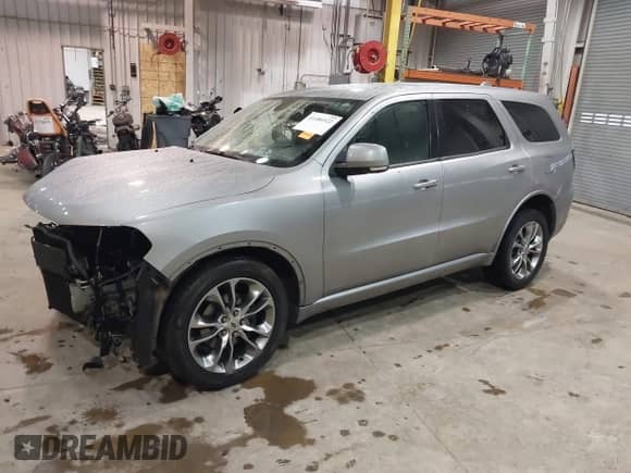 2020 Dodge Durango GT with VIN 1C4RDJDG8LC308139, listed as a IAAI auction lot 41486522 with 87,132 mi miles and . Bid and sale history available at DreamBid. Image 17.