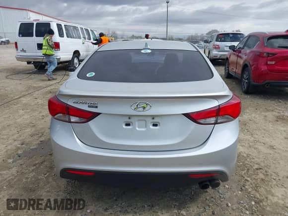 2014 Hyundai Elantra with VIN KMHDH6AH3EU026718, listed as a IAAI auction lot 41721610 with 109,338 mi miles and . Bid and sale history available at DreamBid. Image 17.