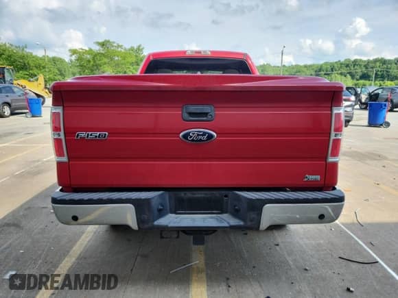 2010 Ford F-150 XL with VIN 1FTFX1EV0AFD76020, listed as a Copart auction lot 62637165 with 253,866 mi miles and Salvage title. Bid and sale history available at DreamBid. Image 6.