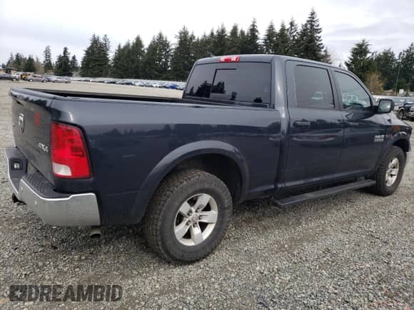 2016 Ram 1500 Big Horn с VIN 1C6RR7TM3GS412178, выставлен на аукционе Copart как лот 48755325 с пробегом 160 810 миль миль и Чистый • Clean title. История ставок и продаж доступна на DreamBid. Изображение 3.