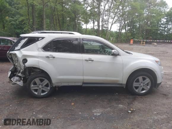 2014 Chevrolet Equinox LTZ with VIN 2GNFLHE36E6170274, listed as a IAAI auction lot 43049355 with 119,692 mi miles and . Bid and sale history available at DreamBid. Image 13.