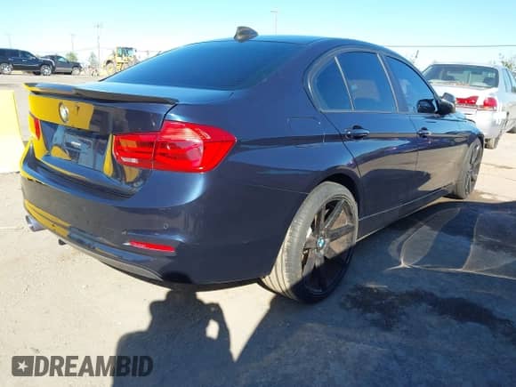 2016 BMW 3 Series 320i with VIN WBA8E1G5XGNU11637, listed as a IAAI auction lot 43366420 with 116,127 mi miles and . Bid and sale history available at DreamBid. Image 4.