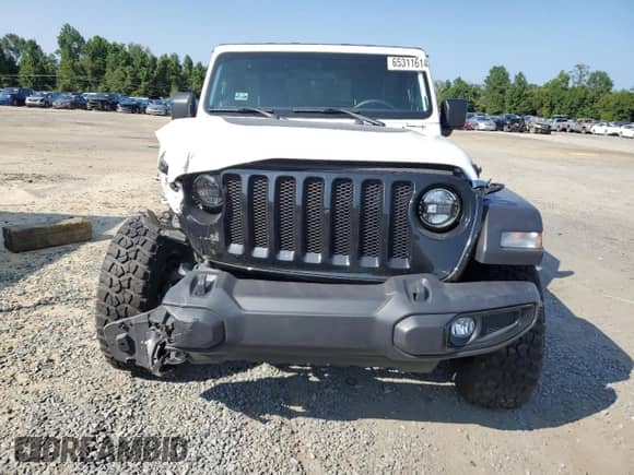 2022 Jeep Wrangler Willys с VIN 1C4GJXAG1NW145231, выставлен на аукционе Copart как лот 65311614 с пробегом Не указан миль и Списание • Salvage title. История ставок и продаж доступна на DreamBid. Изображение 5.