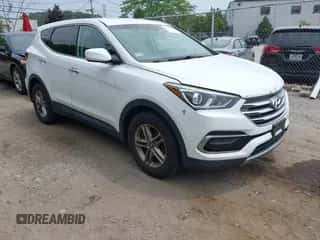 2017 Hyundai Santa Fe 2.4L with VIN 5XYZTDLB0HG393894, listed as a IAAI auction lot 42744520 with 81,644 mi miles and . Bid and sale history available at DreamBid. Image 1.