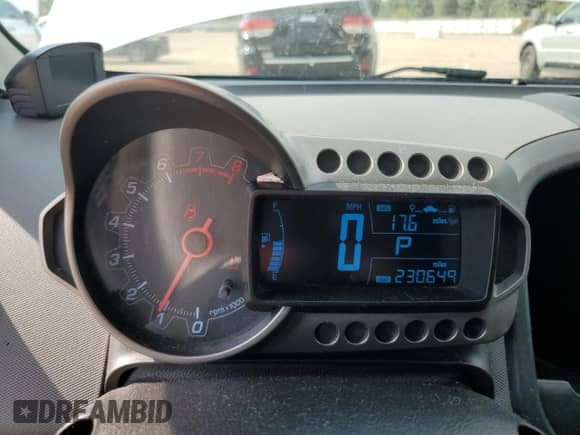 2012 Chevrolet Sonic LS with VIN 1G1JA6SH5C4145080, listed as a Copart auction lot 80569285 with 230,649 mi miles and Salvage title. Bid and sale history available at DreamBid. Image 9.