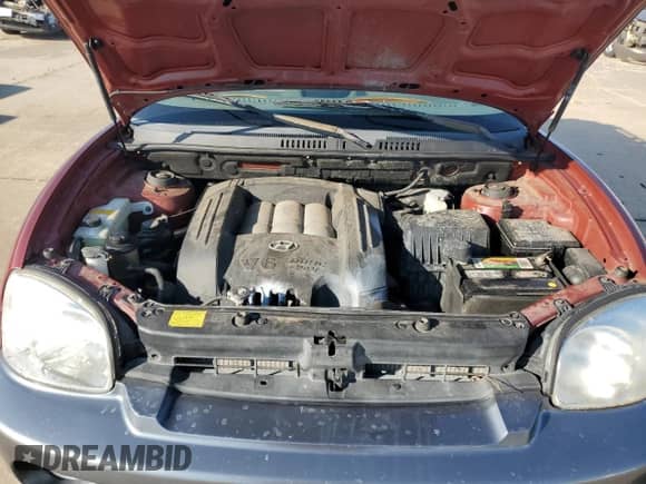 2005 Hyundai Santa Fe GLS with VIN KM8SC13D25U919692, listed as a Copart auction lot 76765954 with 164,644 mi miles and Clean title. Bid and sale history available at DreamBid. Image 12.