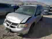 2001 Dodge Caravan ES with VIN 2B8GP54L01R107581, listed as a Copart auction lot 75209744 with 93,086 mi miles and Salvage title. Bid and sale history available at DreamBid. Image 1.