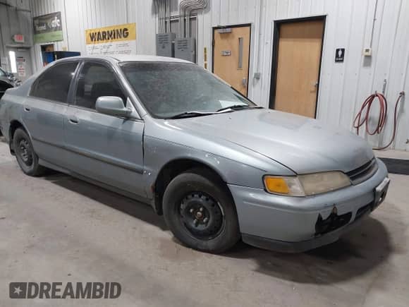 1995 Honda Accord LX with VIN 1HGCD5637SA100093, listed as a IAAI auction lot 43136050 with 153,199 mi miles and . Bid and sale history available at DreamBid. Image 1.