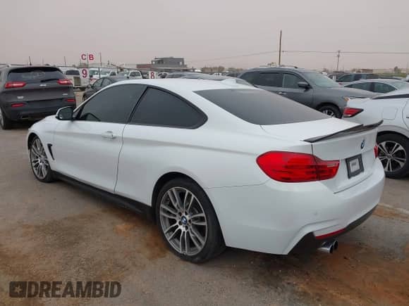 2017 BMW 4 Series 430i with VIN WBA4R7C55HK679591, listed as a IAAI auction lot 42259560 with Not provided miles and . Bid and sale history available at DreamBid. Image 3.