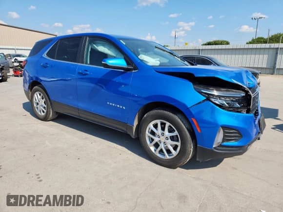 2024 Chevrolet Equinox LT с VIN 3GNAXKEG7RS110039, выставлен на аукционе Copart как лот 68189645 с пробегом 33 569 миль миль и Списание • Salvage title. История ставок и продаж доступна на DreamBid. Изображение 4.