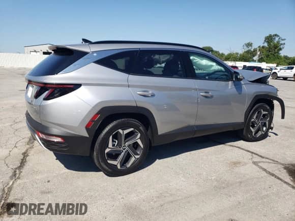 2024 Hyundai Tucson Limited z VIN KM8JECD11RU242680, wystawiony jako Copart lot #69015005 z przebiegiem 5 083 mil mil oraz Szkoda całkowita • Salvage title. Historia ofert i sprzedaży dostępna na DreamBid. Obrazek 3.