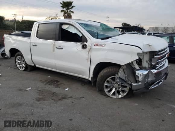 2020 Chevrolet Silverado 1500 LTZ с VIN 3GCUYGET2LG246554, выставлен на аукционе Copart как лот 42651455 с пробегом 158 756 миль миль и Списание • Salvage title. История ставок и продаж доступна на DreamBid. Изображение 4.