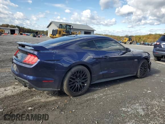 2018 Ford Mustang GT с VIN 1FA6P8CF8J5121650, выставлен на аукционе Copart как лот 87261255 с пробегом 36 024 миль миль и Списание • Salvage title. История ставок и продаж доступна на DreamBid. Изображение 3.