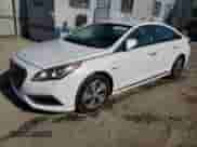 2017 Hyundai Sonata with VIN KMHE14L24HA072117, listed as a Copart auction lot 71221425 with 80,908 mi miles and Salvage title. Bid and sale history available at DreamBid. Image 1.