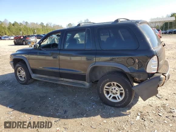 2003 Dodge Durango Sport with VIN 1D4HS38N33F515576, listed as a Copart auction lot 50694365 with 187,847 mi miles and Salvage title. Bid and sale history available at DreamBid. Image 2.