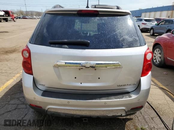 2011 Chevrolet Equinox 2LT with VIN 2CNFLNEC5B6248672, listed as a Copart auction lot 54198165 with 181,877 mi miles and Salvage title. Bid and sale history available at DreamBid. Image 6.