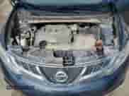 2014 Nissan Murano S with VIN JN8AZ1MWXEW503543, listed as a Copart auction lot 54894145 with 205,898 mi miles and Salvage title. Bid and sale history available at DreamBid. Image 12.