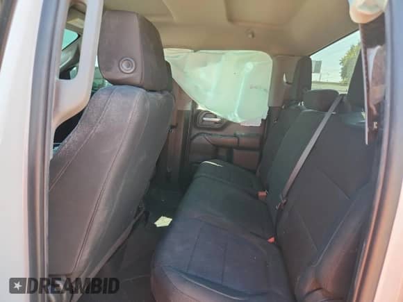 2022 Chevrolet Silverado 2500HD Work Truck with VIN 1GC2WLE72NF332427, listed as a Copart auction lot 80294605 with 115,005 mi miles and Salvage title. Bid and sale history available at DreamBid. Image 10.