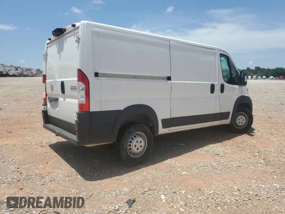 2024 Ram ProMaster Cargo Tradesman with VIN 3C6LRVAG0RE145207, listed as a Copart auction lot 61849365 with Not provided miles and Salvage title. Bid and sale history available at DreamBid. Image 3.