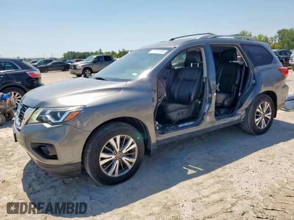 2019 Nissan Pathfinder SL z VIN 5N1DR2MN5KC609798, wystawiony jako Copart lot #71237355 z przebiegiem 84 992 mil mil oraz Szkoda całkowita • Salvage title. Historia ofert i sprzedaży dostępna na DreamBid. Obrazek 1.