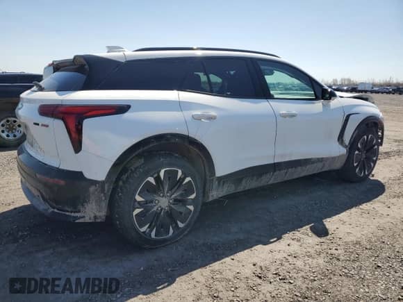 2024 Chevrolet Blazer EV eAWD RS z VIN 3GNKDCRJ0RS174240, wystawiony jako Copart lot #52950235 z przebiegiem 63 232 mil mil oraz Szkoda całkowita • Salvage title. Historia ofert i sprzedaży dostępna na DreamBid. Obrazek 3.