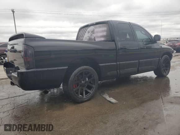 2005 Dodge RAM with VIN 3D3HA18H35G792767, listed as a Copart auction lot 66818175 with 107,121 mi miles and Salvage title. Bid and sale history available at DreamBid. Image 3.
