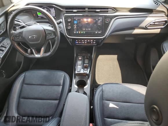 2022 Chevrolet Bolt EUV Premier with VIN 1G1FZ6S01N4112265, listed as a Copart auction lot 71773855 with 55,403 mi miles and Salvage title. Bid and sale history available at DreamBid. Image 8.