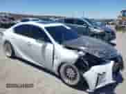 2023 Lexus IS 350 F Sport z VIN JTHGZ1B26P5071160, wystawiony jako IAAI lot #42513194 z przebiegiem 43 539 mil mil oraz . Historia ofert i sprzedaży dostępna na DreamBid. Obrazek 1.