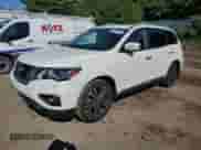 2017 Nissan Pathfinder SV with VIN 5N1DR2MM8HC628331, listed as a Copart auction lot 69947665 with 125,592 mi miles and Salvage title. Bid and sale history available at DreamBid. Image 1.