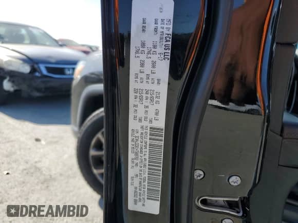 2017 Jeep Compass Trailhawk with VIN 3C4NJDDB1HT689762, listed as a Copart auction lot 60937205 with 99,282 mi miles and Salvage title. Bid and sale history available at DreamBid. Image 13.