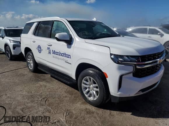 2021 Chevrolet Tahoe LS с VIN 1GNSCMKD6MR175627, выставлен на аукционе Copart как лот 74973534 с пробегом Не указан миль и На запчасти • Non repairable. История ставок и продаж доступна на DreamBid. Изображение 4.