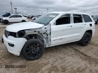 2021 Jeep Grand Cherokee Freedom with VIN 1C4RJFAG8MC736496, listed as a Copart auction lot 57617245 with 45,829 mi miles and Salvage title. Bid and sale history available at DreamBid. Image 1.