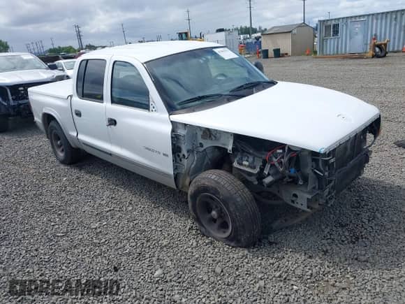 2002 Dodge Dakota SLT with VIN 1B7HL48N42S607446, listed as a IAAI auction lot 42303573 with 250,601 mi miles and . Bid and sale history available at DreamBid. Image 1.