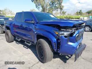 2024 Toyota Tacoma TRD Off Road with VIN 3TMLB5JN8RM074856, listed as a IAAI auction lot 43139396 with 8,137 mi miles and . Bid and sale history available at DreamBid. Image 1.