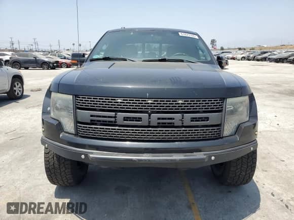 2014 Ford F-150 SVT Raptor with VIN 1FTFW1R60EFB04451, listed as a Copart auction lot 61823105 with 123,139 mi miles and Salvage title. Bid and sale history available at DreamBid. Image 5.