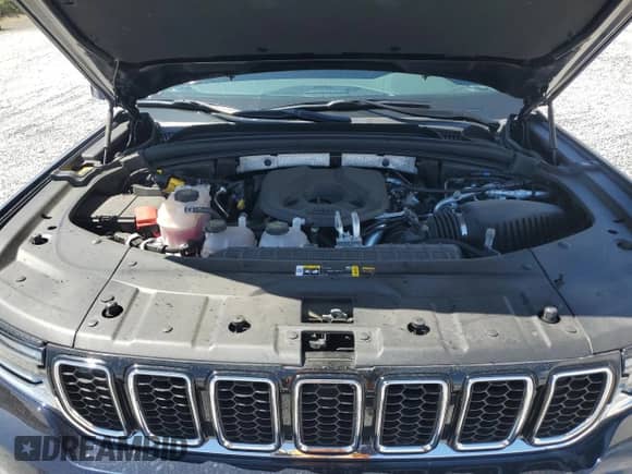 2024 Jeep Grand Cherokee Overland with VIN 1C4RJYD63RC714122, listed as a Copart auction lot 56514535 with 4,269 mi miles and Salvage title. Bid and sale history available at DreamBid. Image 12.