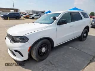 2023 Dodge Durango Pursuit z VIN 1C4SDJFT7PC604108, wystawiony jako Copart lot #80136005 z przebiegiem 2 648 mil mil oraz Szkoda całkowita • Salvage title. Historia ofert i sprzedaży dostępna na DreamBid. Obrazek 1.